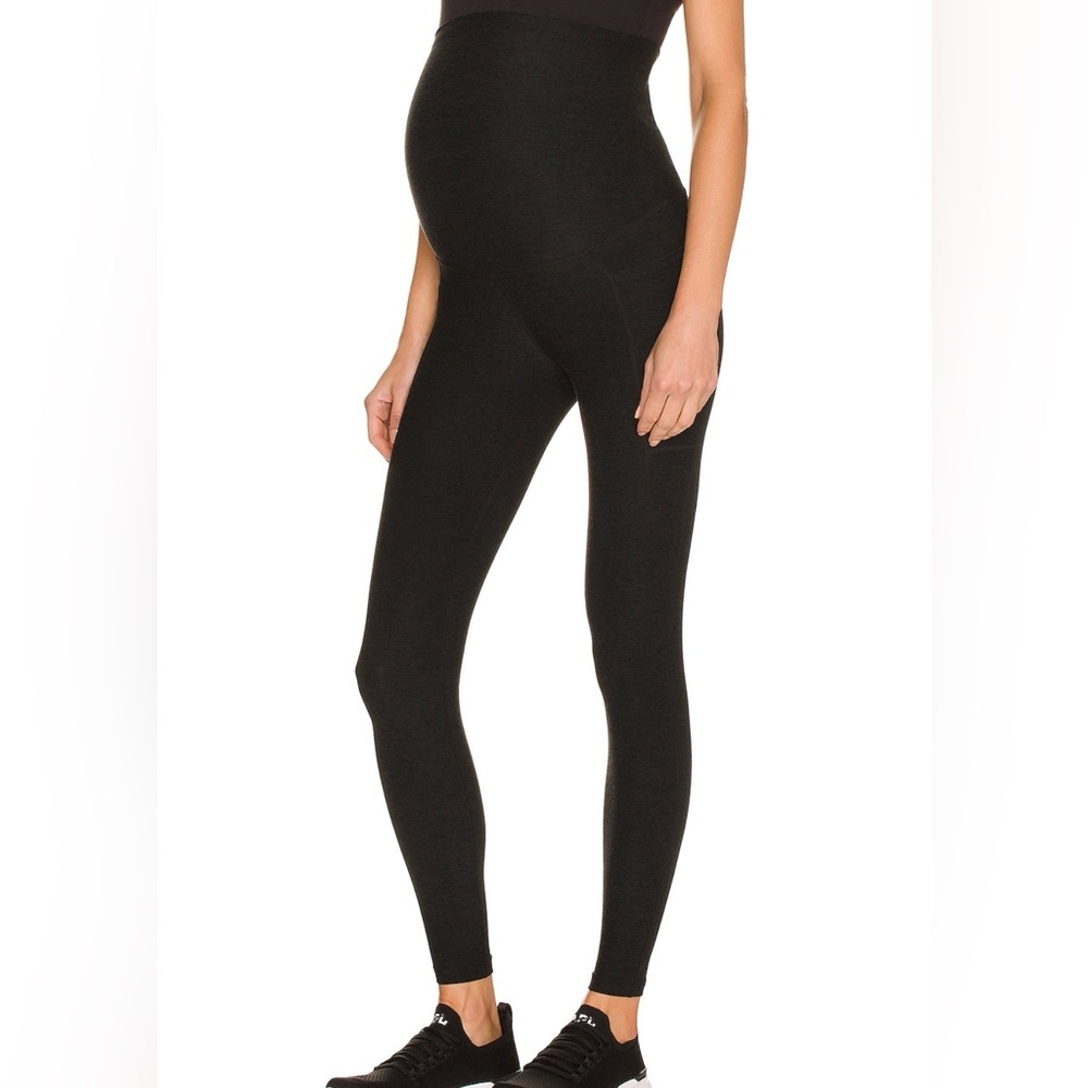 Beyond the Bump Spacedye Love the Bump Midi Maternity Pocket Legging